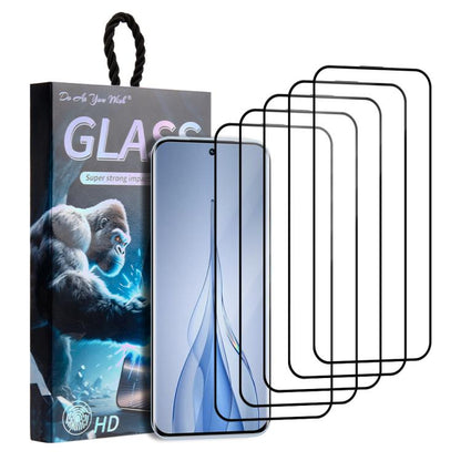 5pcs / Pack Do As You Wish Silk Screen Printed HD Tempered Glass Film, For Tecno Pop 10C 4G, For Tecno Spark 40 4G, For Tecno Pova 7 Ultra 5G, For Tecno Pova 7 4G, For Tecno Spark 30 Pro, For Tecno Spark 30 4G, For Tecno Pop 9 5G, For Tecno Spark Go 20...