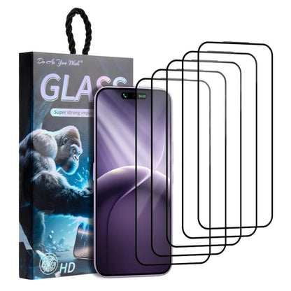 5pcs / Pack Do As You Wish Silk Screen Printed HD Tempered Glass Film, For Tecno Pop 10C 4G, For Tecno Spark 40 4G, For Tecno Pova 7 Ultra 5G, For Tecno Pova 7 4G, For Tecno Spark 30 Pro, For Tecno Spark 30 4G, For Tecno Pop 9 5G, For Tecno Spark Go 20...