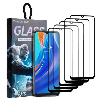 5pcs / Pack Do As You Wish Silk Screen Printed HD Tempered Glass Film, For Tecno Pop 10C 4G, For Tecno Spark 40 4G, For Tecno Pova 7 Ultra 5G, For Tecno Pova 7 4G, For Tecno Spark 30 Pro, For Tecno Spark 30 4G, For Tecno Pop 9 5G, For Tecno Spark Go 20...