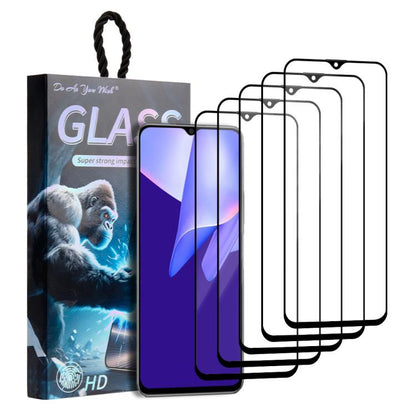 5pcs / Pack Do As You Wish Silk Screen Printed HD Tempered Glass Film, For Tecno Pop 10C 4G, For Tecno Spark 40 4G, For Tecno Pova 7 Ultra 5G, For Tecno Pova 7 4G, For Tecno Spark 30 Pro, For Tecno Spark 30 4G, For Tecno Pop 9 5G, For Tecno Spark Go 20...