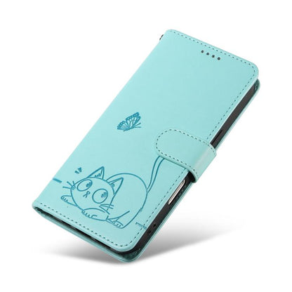 Adorable Cat Embossed Pattern Flip Leather Phone Case, For Nothing Phone 4a Pro, For Nothing Phone 4a