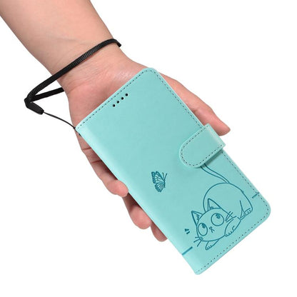Adorable Cat Embossed Pattern Flip Leather Phone Case, For Nothing Phone 4a Pro, For Nothing Phone 4a