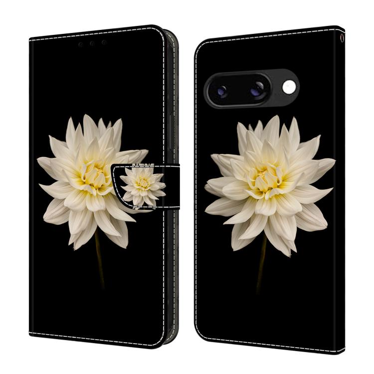 Crystal-Like Painted Vegan Leather Phone Case, For Google Pixel 10a, For Google Pixel 9a, For Google Pixel 9 Pro, For Google Pixel 9