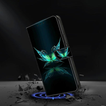 Crystal-Like Painted Vegan Leather Phone Case, For Google Pixel 10a, For Google Pixel 9a, For Google Pixel 9 Pro, For Google Pixel 9