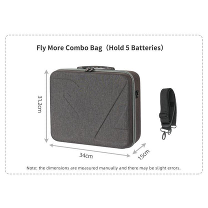 For DJI Avata 360 Sunnylife Carrying Hard Travel Storage Bag, Easy Carrying Combo Bag, 5-Batteries Combo Bag, 6-Batteries Combo Bag