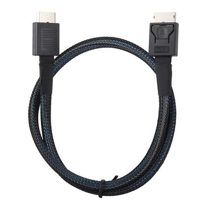 WG172 Oculink SFF-8611 to SFF-8611 PCIE4.0 MINISAS Cable, 0.5m, 1m