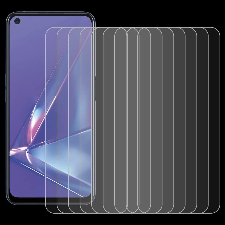 10 PCS 0.26mm 9H 2.5D Tempered Glass Film, For OPPO A73 5G (10 PCS), For OPPO A93 (10 PCS), For OPPO Realme 7 (10 PCS), For OPPO Realme 7i (10 PCS), For OPPO Realme C2 / C2s / C2 2020 (10 PCS), For OPPO Realme C17 (10 PCS), For OPPO Realme V3 (10 PCS) ...