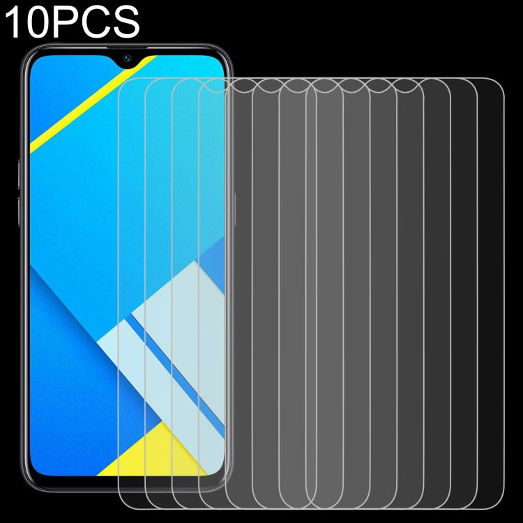 10 PCS 0.26mm 9H 2.5D Tempered Glass Film, For OPPO A73 5G (10 PCS), For OPPO A93 (10 PCS), For OPPO Realme 7 (10 PCS), For OPPO Realme 7i (10 PCS), For OPPO Realme C2 / C2s / C2 2020 (10 PCS), For OPPO Realme C17 (10 PCS), For OPPO Realme V3 (10 PCS) ...