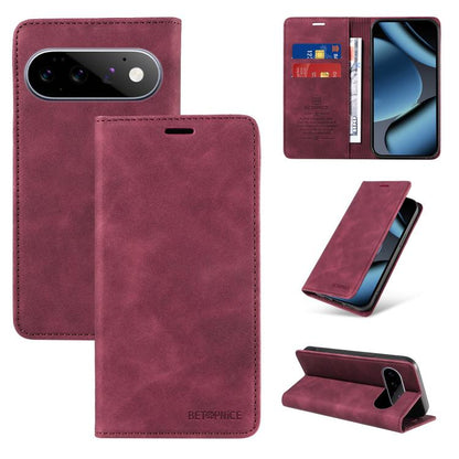 BETOPNICE Suction RFID Anti-theft Leather Phone Case, For Google Pixel 11 Pro XL, For Google Pixel 11 / Pixel 11 Pro