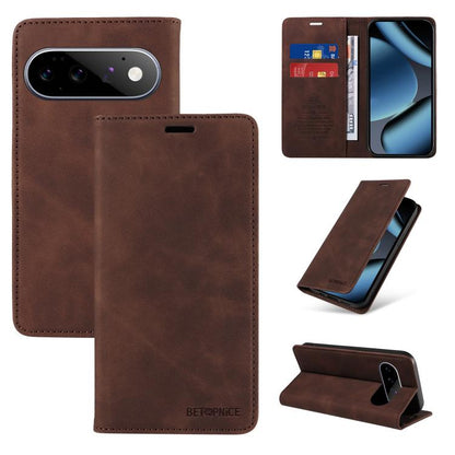 BETOPNICE Suction RFID Anti-theft Leather Phone Case, For Google Pixel 11 Pro XL, For Google Pixel 11 / Pixel 11 Pro