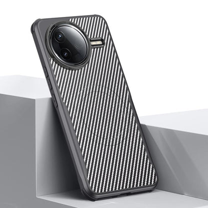 Blade-Style Carbon Fiber Texture Magnetic Skin-Feel Phone Case, For Redmi K90 Pro Max / Poco F8 Ultra 5G, For Redmi K90 / Poco F8 Pro 5G, For Redmi K80 Pro, For Redmi K80, For Redmi K70 Ultra, For Redmi K70