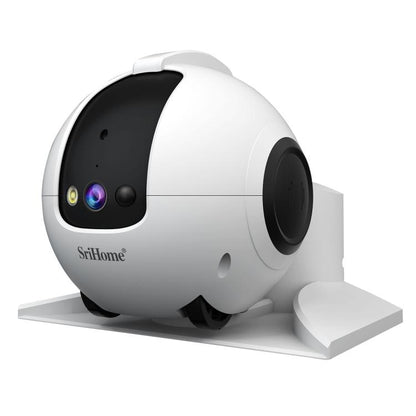 SriHome DH013 Plus 4MP Smart Pet Robot Camera with Auto-Charging Dock, US Plug, UK Plug, EU Plug, AU Plug