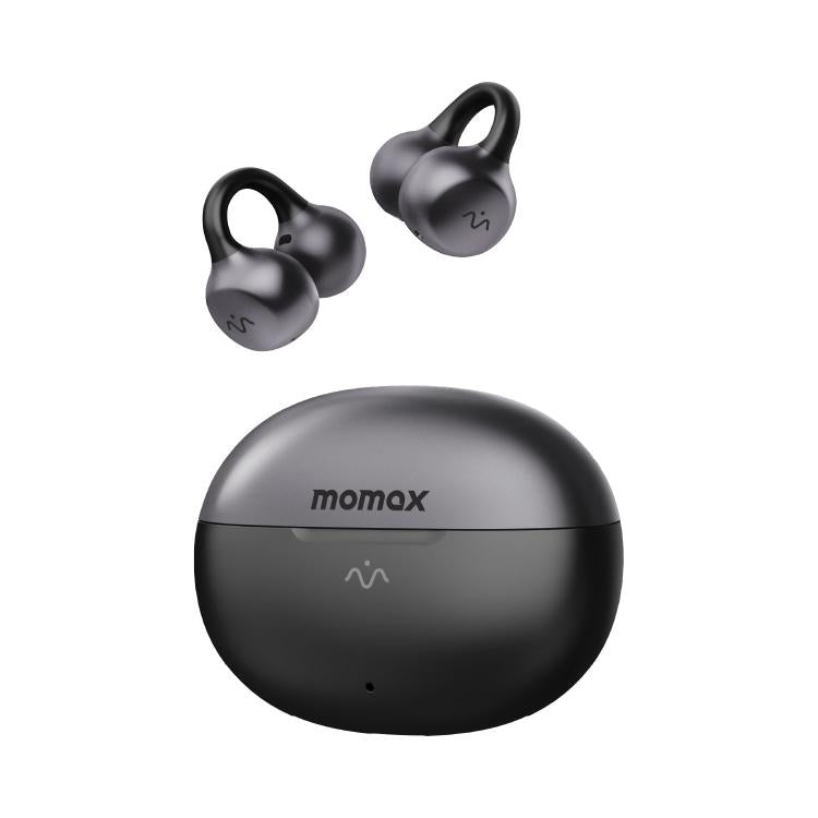 MOMAX 1-Vibe Clip M.IN.D True Wireless Clip Noise Reduction Bluetooth 6.0 Earphones