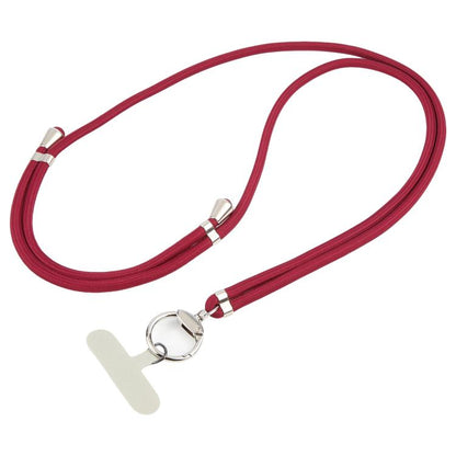 6mm Thick Adjustable Length Crossbody Mobile Phone Lanyard