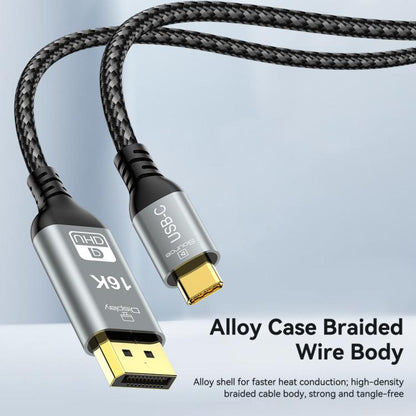 WG238 USB/Type-C to DP 16K 60HZ HD Adapter Cable, WG238
