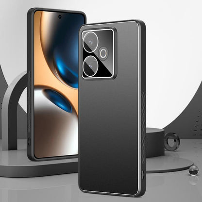 Golden Shield Metal Frosted Lens Film Phone Case, For Realme Neo7 Turbo, For Realme GT 7, For Realme Neo7x, For Realme Neo7 SE
