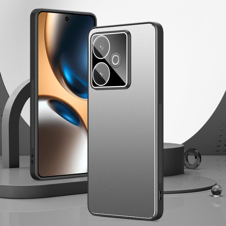Golden Shield Metal Frosted Lens Film Phone Case, For Realme Neo7 Turbo, For Realme GT 7, For Realme Neo7x, For Realme Neo7 SE