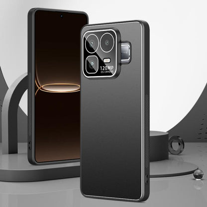 Golden Shield Metal Frosted Lens Film Phone Case, For Realme Neo8 5G