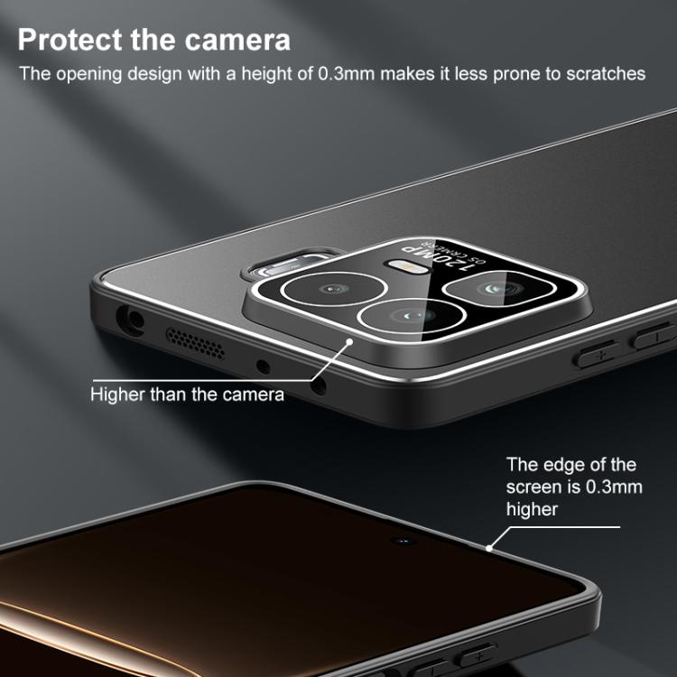 Golden Shield Metal Frosted Lens Film Phone Case, For Realme Neo8 5G