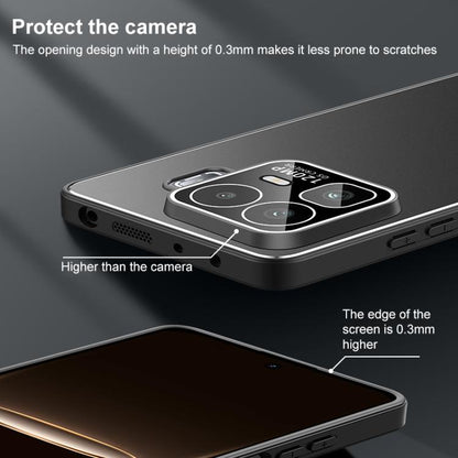 Golden Shield Metal Frosted Lens Film Phone Case, For Realme Neo8 5G