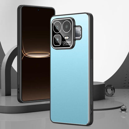 Golden Shield Metal Frosted Lens Film Phone Case, For Realme Neo8 5G