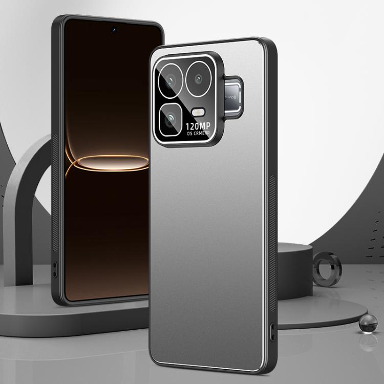 Golden Shield Metal Frosted Lens Film Phone Case, For Realme Neo8 5G