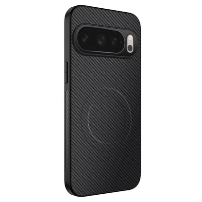 WANLONFENG TQ Series Magnetic Carbon Fiber Texture PC Hybrid TPU Phone Case, For Google Pixel 10a, For Google Pixel 10 Pro XL, For Google Pixel 10 Pro, For Google Pixel 10, For Google Pixel 9a, For Google Pixel 9 Pro XL, For Google Pixel 9 Pro         ...