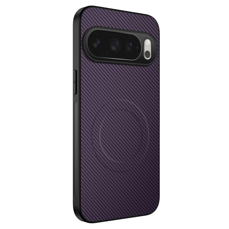 WANLONFENG TQ Series Magnetic Carbon Fiber Texture PC Hybrid TPU Phone Case, For Google Pixel 10a, For Google Pixel 10 Pro XL, For Google Pixel 10 Pro, For Google Pixel 10, For Google Pixel 9a, For Google Pixel 9 Pro XL, For Google Pixel 9 Pro         ...