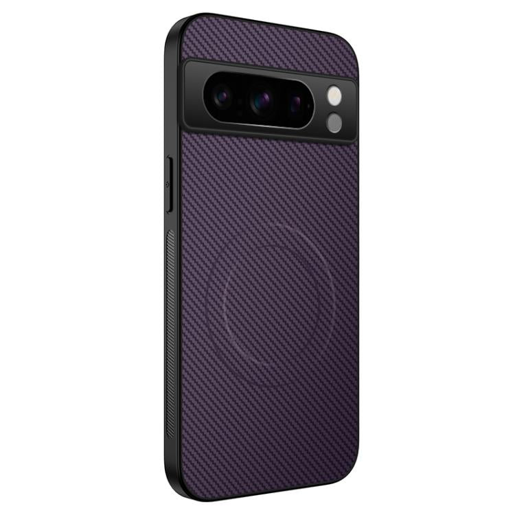WANLONFENG TQ Series Magnetic Carbon Fiber Texture PC Hybrid TPU Phone Case, For Google Pixel 10a, For Google Pixel 10 Pro XL, For Google Pixel 10 Pro, For Google Pixel 10, For Google Pixel 9a, For Google Pixel 9 Pro XL, For Google Pixel 9 Pro         ...
