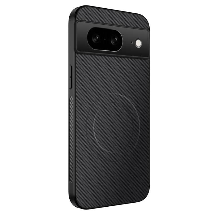 WANLONFENG TQ Series Magnetic Carbon Fiber Texture PC Hybrid TPU Phone Case, For Google Pixel 10a, For Google Pixel 10 Pro XL, For Google Pixel 10 Pro, For Google Pixel 10, For Google Pixel 9a, For Google Pixel 9 Pro XL, For Google Pixel 9 Pro         ...