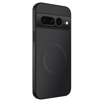 WANLONFENG TQ Series Magnetic Carbon Fiber Texture PC Hybrid TPU Phone Case, For Google Pixel 10a, For Google Pixel 10 Pro XL, For Google Pixel 10 Pro, For Google Pixel 10, For Google Pixel 9a, For Google Pixel 9 Pro XL, For Google Pixel 9 Pro         ...
