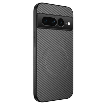 WANLONFENG TQ Series Magnetic Carbon Fiber Texture PC Hybrid TPU Phone Case, For Google Pixel 10a, For Google Pixel 10 Pro XL, For Google Pixel 10 Pro, For Google Pixel 10, For Google Pixel 9a, For Google Pixel 9 Pro XL, For Google Pixel 9 Pro         ...