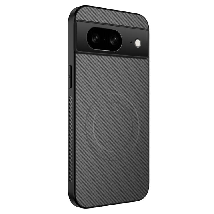 WANLONFENG TQ Series Magnetic Carbon Fiber Texture PC Hybrid TPU Phone Case, For Google Pixel 10a, For Google Pixel 10 Pro XL, For Google Pixel 10 Pro, For Google Pixel 10, For Google Pixel 9a, For Google Pixel 9 Pro XL, For Google Pixel 9 Pro         ...