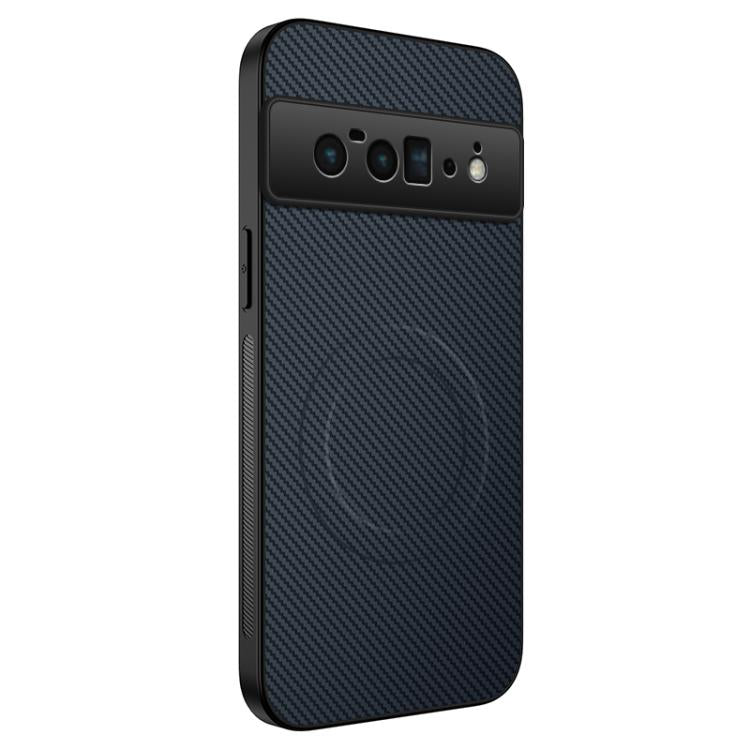 WANLONFENG TQ Series Magnetic Carbon Fiber Texture PC Hybrid TPU Phone Case, For Google Pixel 10a, For Google Pixel 10 Pro XL, For Google Pixel 10 Pro, For Google Pixel 10, For Google Pixel 9a, For Google Pixel 9 Pro XL, For Google Pixel 9 Pro         ...