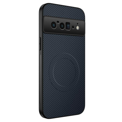WANLONFENG TQ Series Magnetic Carbon Fiber Texture PC Hybrid TPU Phone Case, For Google Pixel 10a, For Google Pixel 10 Pro XL, For Google Pixel 10 Pro, For Google Pixel 10, For Google Pixel 9a, For Google Pixel 9 Pro XL, For Google Pixel 9 Pro         ...