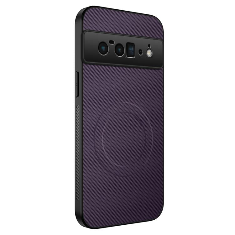WANLONFENG TQ Series Magnetic Carbon Fiber Texture PC Hybrid TPU Phone Case, For Google Pixel 10a, For Google Pixel 10 Pro XL, For Google Pixel 10 Pro, For Google Pixel 10, For Google Pixel 9a, For Google Pixel 9 Pro XL, For Google Pixel 9 Pro         ...
