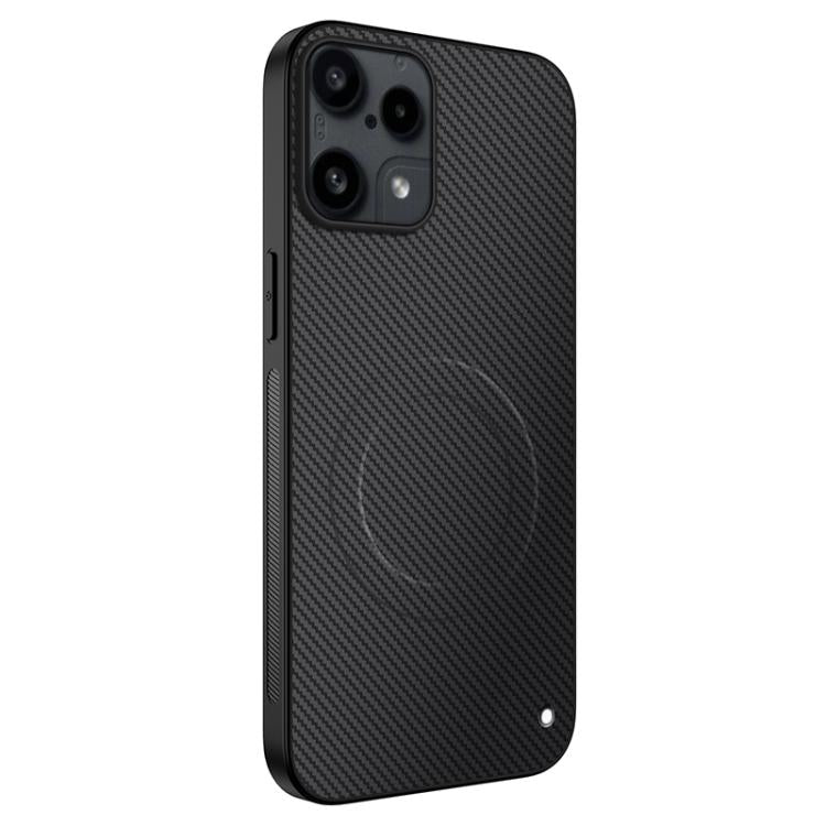WANLONFENG TQ Series Magnetic Carbon Fiber Texture PC Hybrid TPU Phone Case, For Nothing Phone 4a Pro, For Nothing Phone 4a, For Nothing Phone 3a Lite, For Nothing Phone 3a, For Nothing Phone 3a Pro