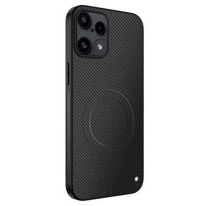 WANLONFENG TQ Series Magnetic Carbon Fiber Texture PC Hybrid TPU Phone Case, For Nothing Phone 4a Pro, For Nothing Phone 4a, For Nothing Phone 3a Lite, For Nothing Phone 3a, For Nothing Phone 3a Pro