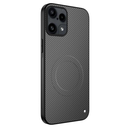 WANLONFENG TQ Series Magnetic Carbon Fiber Texture PC Hybrid TPU Phone Case, For Nothing Phone 4a Pro, For Nothing Phone 4a, For Nothing Phone 3a Lite, For Nothing Phone 3a, For Nothing Phone 3a Pro