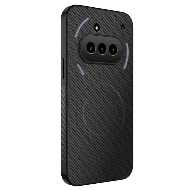 WANLONFENG TQ Series Magnetic Carbon Fiber Texture PC Hybrid TPU Phone Case, For Nothing Phone 4a Pro, For Nothing Phone 4a, For Nothing Phone 3a Lite, For Nothing Phone 3a, For Nothing Phone 3a Pro