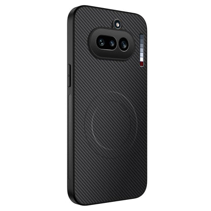 WANLONFENG TQ Series Magnetic Carbon Fiber Texture PC Hybrid TPU Phone Case, For Nothing Phone 4a Pro, For Nothing Phone 4a, For Nothing Phone 3a Lite, For Nothing Phone 3a, For Nothing Phone 3a Pro