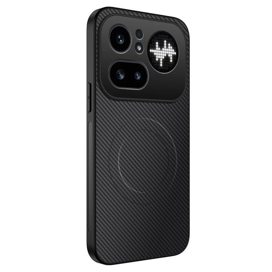 WANLONFENG TQ Series Magnetic Carbon Fiber Texture PC Hybrid TPU Phone Case, For Nothing Phone 4a Pro, For Nothing Phone 4a, For Nothing Phone 3a Lite, For Nothing Phone 3a, For Nothing Phone 3a Pro