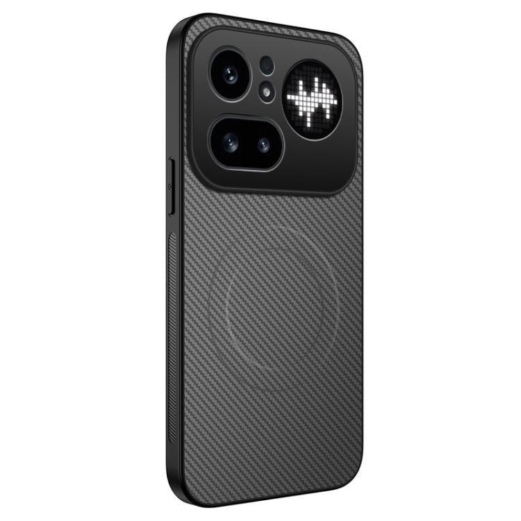 WANLONFENG TQ Series Magnetic Carbon Fiber Texture PC Hybrid TPU Phone Case, For Nothing Phone 4a Pro, For Nothing Phone 4a, For Nothing Phone 3a Lite, For Nothing Phone 3a, For Nothing Phone 3a Pro