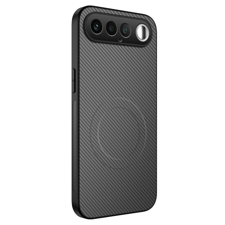 WANLONFENG TQ Series Magnetic Carbon Fiber Texture PC Hybrid TPU Phone Case, For Realme 16 5G, For Realme 16 Pro+ 5G, For Realme 16 Pro 5G