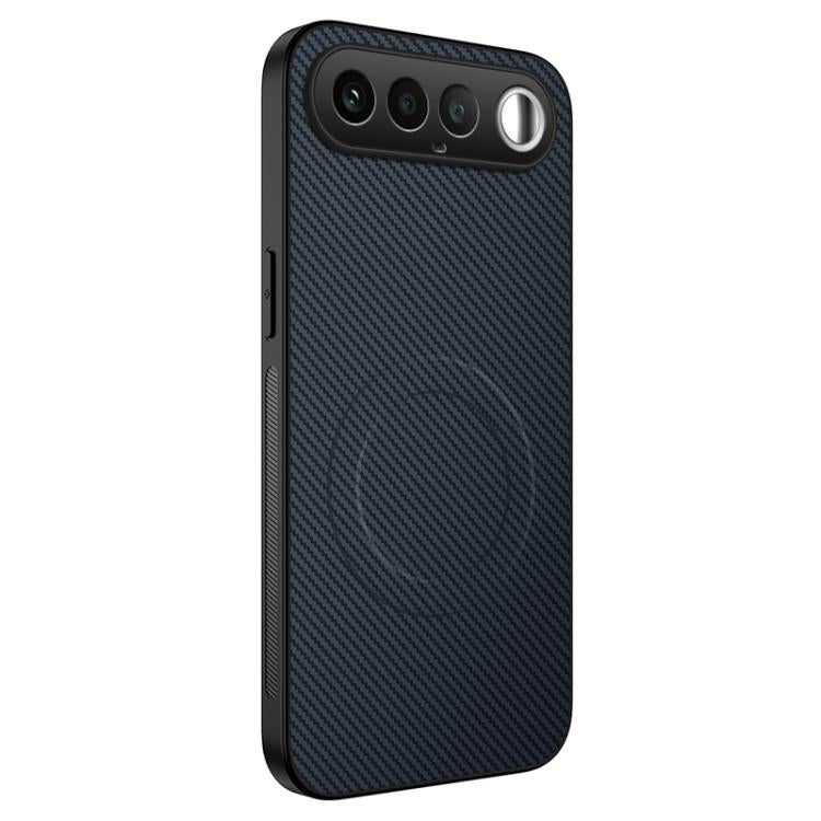 WANLONFENG TQ Series Magnetic Carbon Fiber Texture PC Hybrid TPU Phone Case, For Realme 16 5G, For Realme 16 Pro+ 5G, For Realme 16 Pro 5G