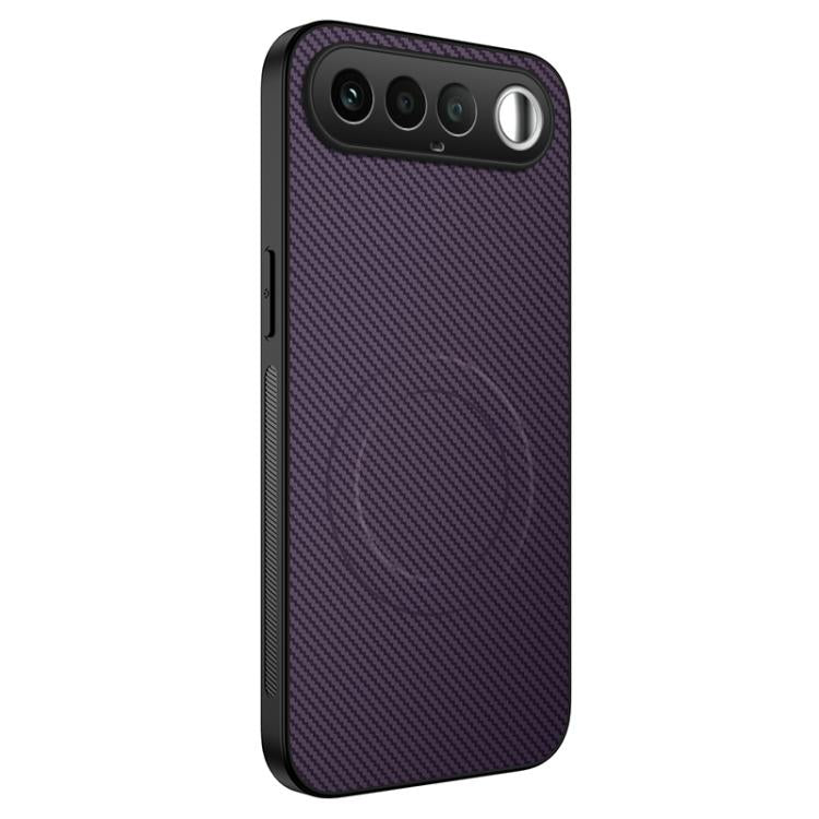 WANLONFENG TQ Series Magnetic Carbon Fiber Texture PC Hybrid TPU Phone Case, For Realme 16 5G, For Realme 16 Pro+ 5G, For Realme 16 Pro 5G