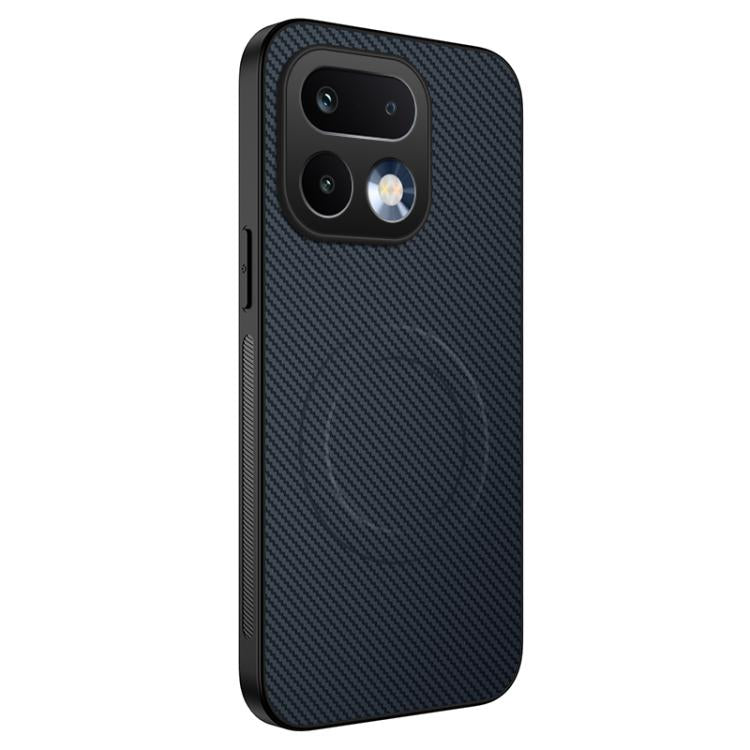 WANLONFENG TQ Series Magnetic Carbon Fiber Texture PC Hybrid TPU Phone Case, For Realme 16 5G, For Realme 16 Pro+ 5G, For Realme 16 Pro 5G