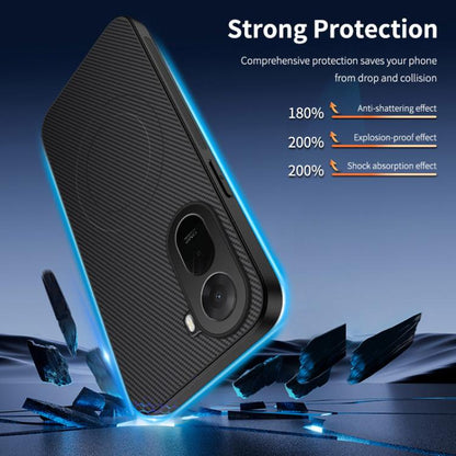 WANLONFENG TQ Series Magnetic Carbon Fiber Texture PC Hybrid TPU Phone Case, For Redmi A7 Pro 171mm / Poco C85x 5G, For Redmi 15a 5G, For Redmi Turbo 5 Max / Poco X8 Pro Max 5G, For Redmi Turbo 5 5G / Poco X8 Pro 5G                                     ...