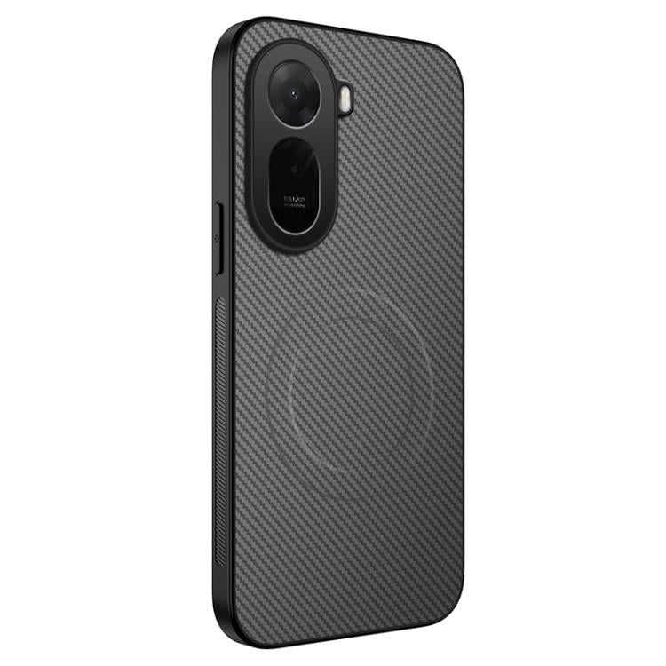 WANLONFENG TQ Series Magnetic Carbon Fiber Texture PC Hybrid TPU Phone Case, For Redmi A7 Pro 171mm / Poco C85x 5G, For Redmi 15a 5G, For Redmi Turbo 5 Max / Poco X8 Pro Max 5G, For Redmi Turbo 5 5G / Poco X8 Pro 5G                                     ...