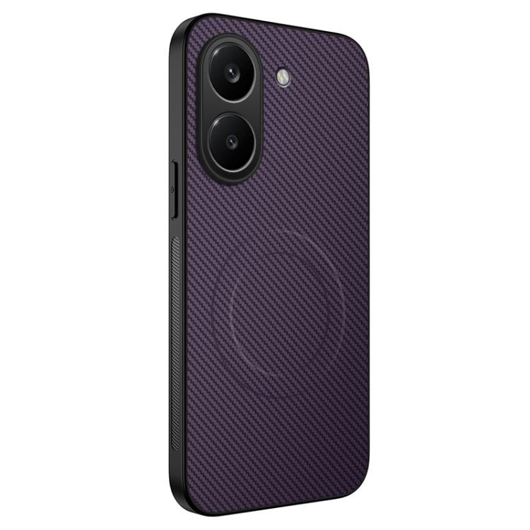 WANLONFENG TQ Series Magnetic Carbon Fiber Texture PC Hybrid TPU Phone Case, For Redmi A7 Pro 171mm / Poco C85x 5G, For Redmi 15a 5G, For Redmi Turbo 5 Max / Poco X8 Pro Max 5G, For Redmi Turbo 5 5G / Poco X8 Pro 5G                                     ...